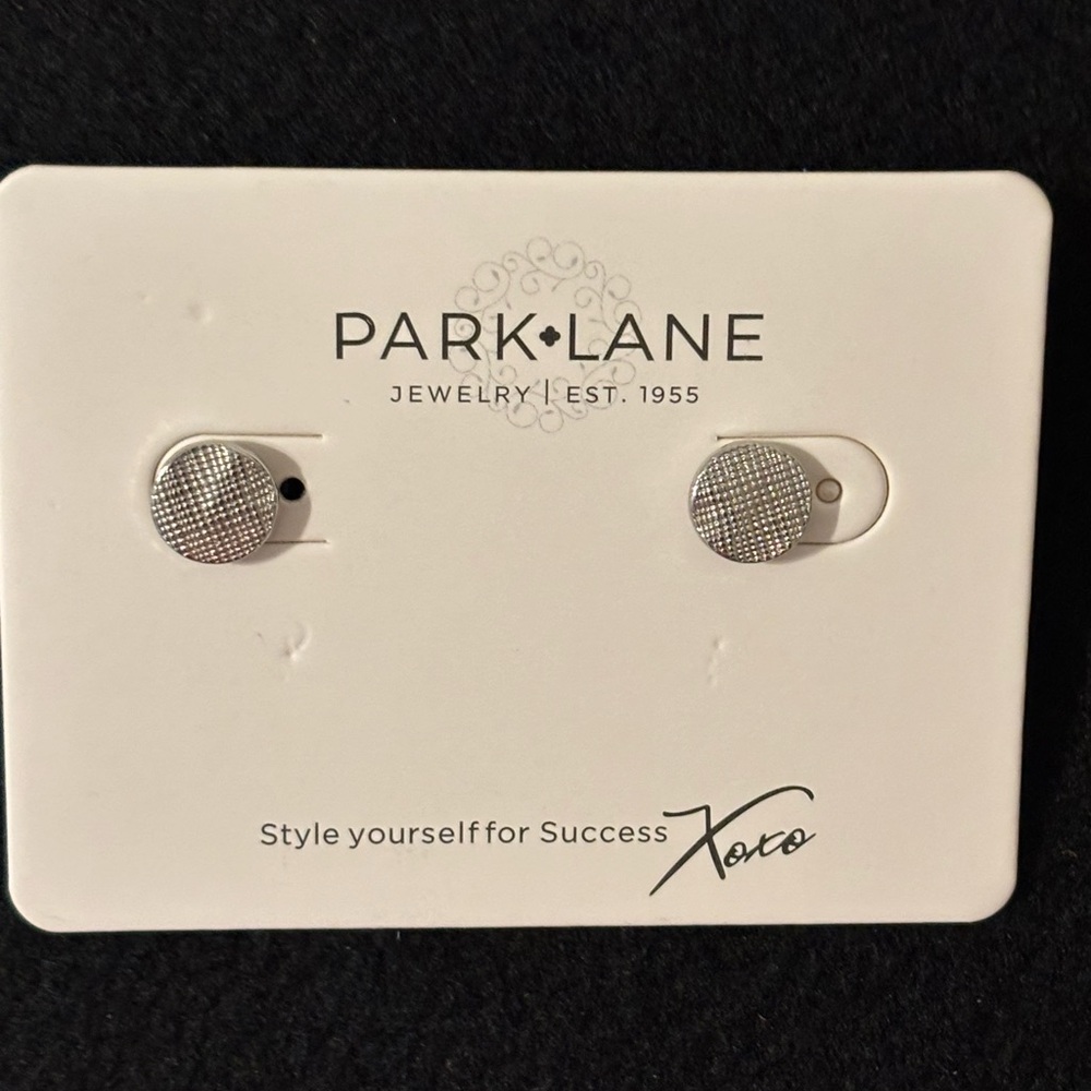 Park Lane Dottie Textured Silver Earrings